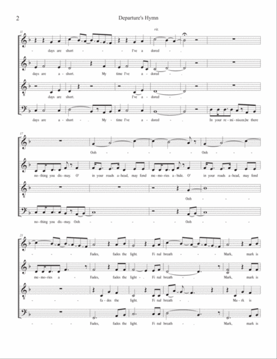Departure's Hymn image number null