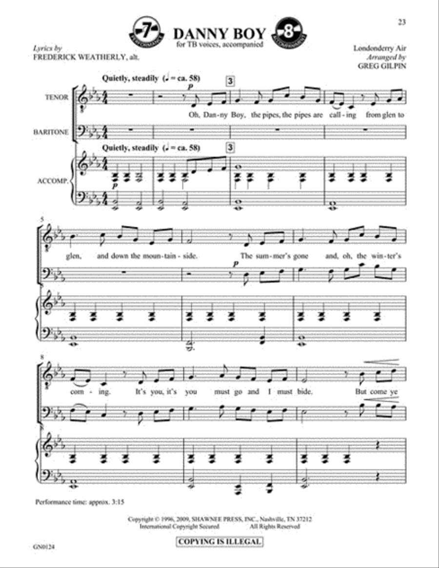 Let the Men Sing! Let the Men Sing! TB scores gallery preview page 4