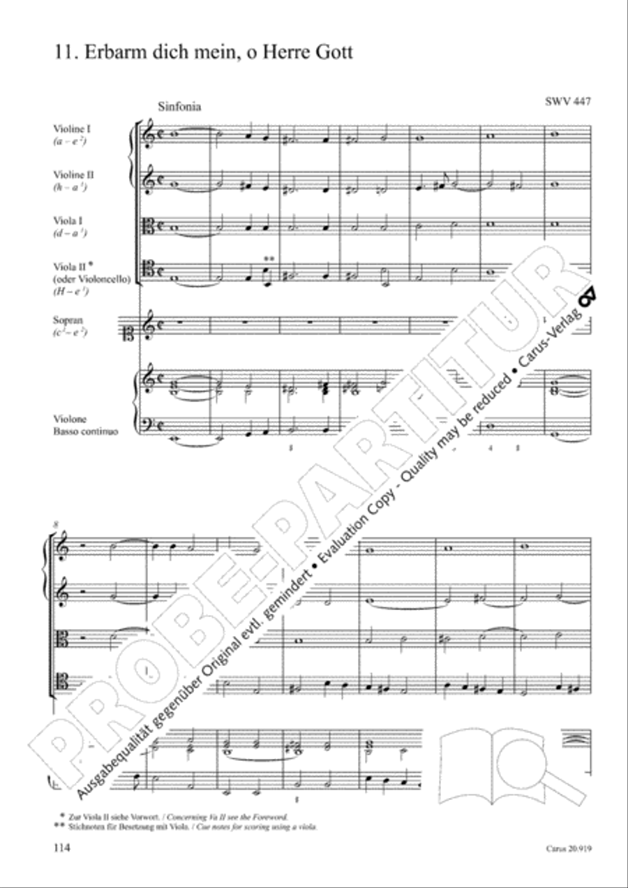 Opera varia I. Works with 1-7 parts (Complete edition, vol. 19) [Werke mit 1-7 obligaten Stimmen] Score scores gallery preview page 171