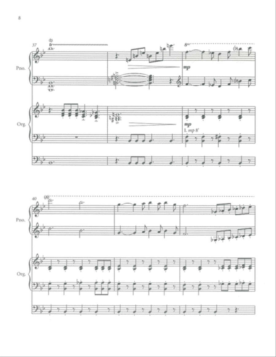 Mine Eyes Have Seen the Glory Organ scores gallery preview page 6