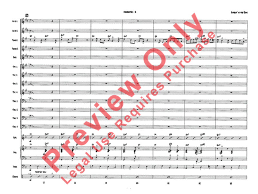 Singin' in the Rain Singin' in the Rain Jazz Ensemble scores gallery preview page 10