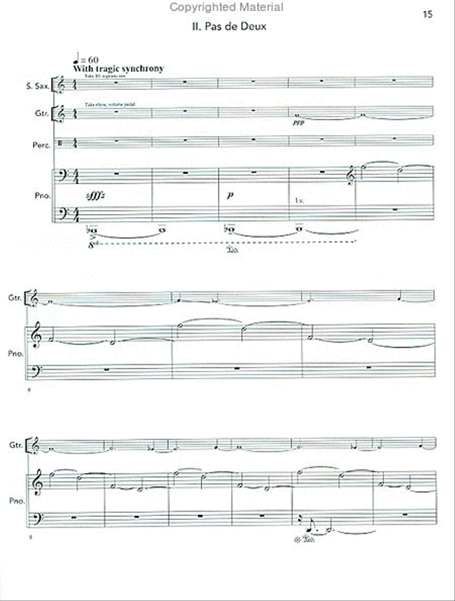 Atomic Variations Saxophone scores gallery preview page 5