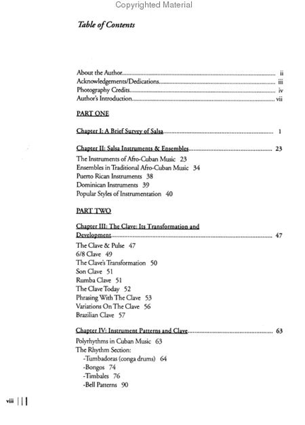 Salsa Guidebook for Piano & Ensemble Jazz Ensemble - Sheet Music