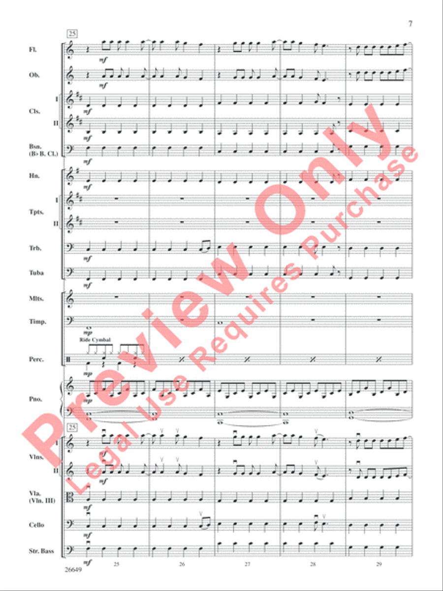 The Best of Green Day Full Orchestra scores gallery preview page 8