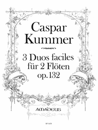 Book cover for 3 Duos faciles op. 132