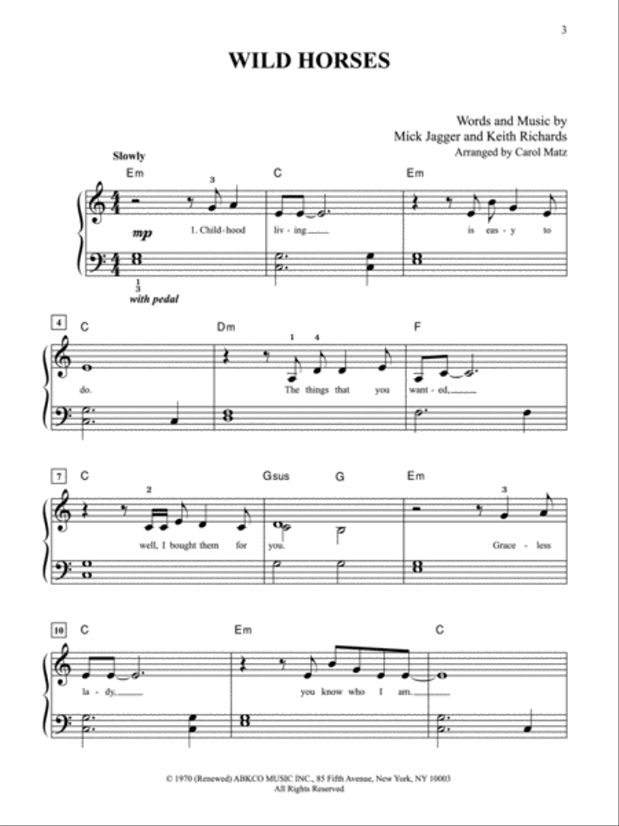Wild Horses Small Ensemble scores gallery preview page 2