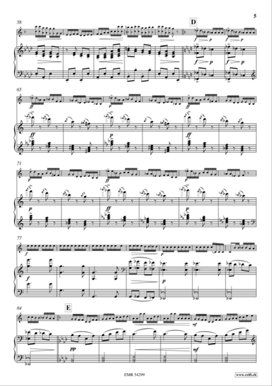 Elfentanz Elfentanz Horn scores gallery preview page 6