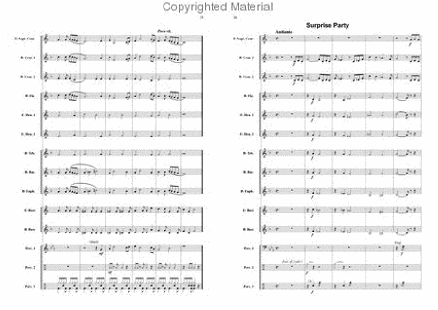 Let's Celebrate Let's Celebrate Brass Band scores gallery preview page 13