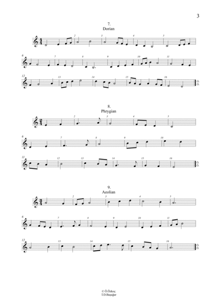 182 Melodies for Dictation and Sight-reading Studies