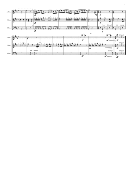 Variations on Sur le quai de la Ferraille for alto, tenor and bass recorders image number null