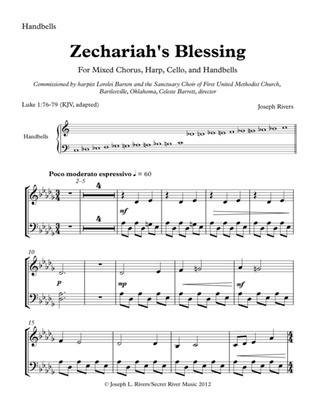 Zechariah's Blessing Handbell Parts