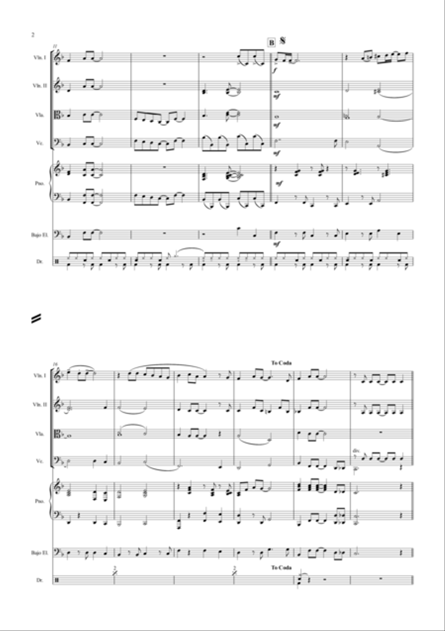 Yesterday String Orchestra scores gallery preview page 2