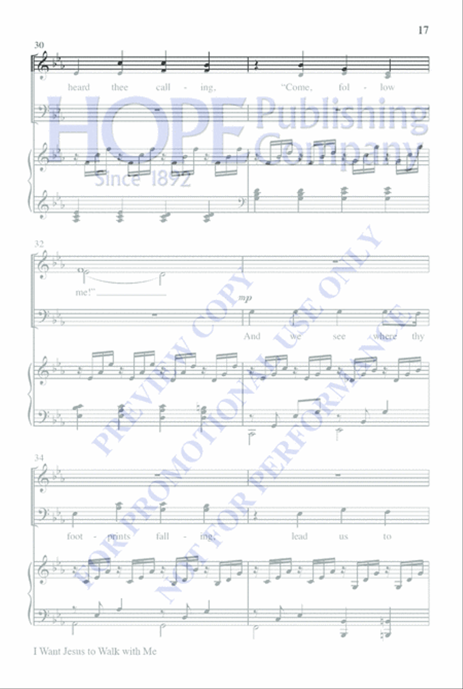 Who Is Jesus? 4-Part scores gallery preview page 21