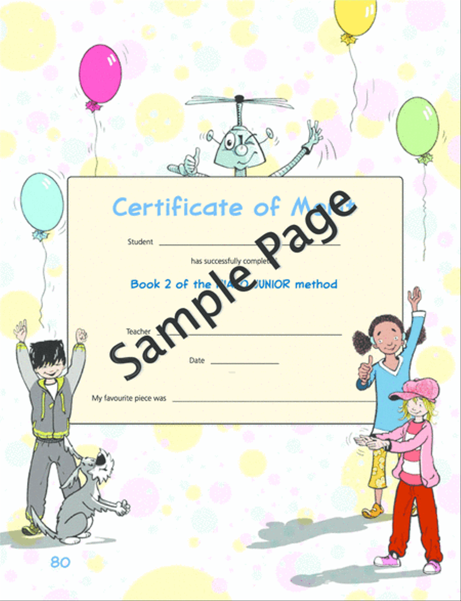 Piano Junior: Lesson Book 2 Piano Method scores gallery preview page 81