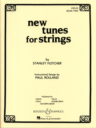Book cover for New Tunes for Strings – Book 2