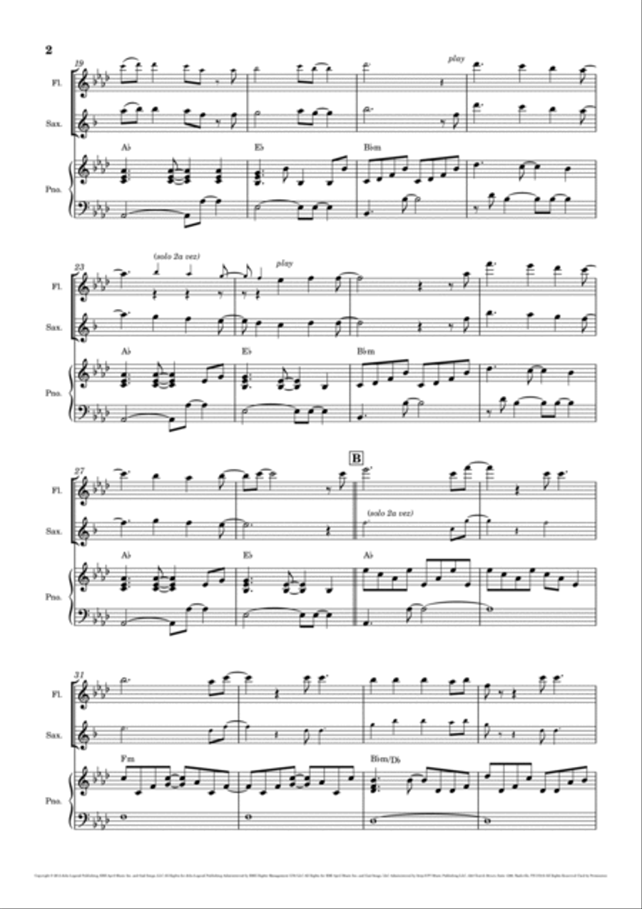 All Of Me Small Ensemble scores gallery preview page 2