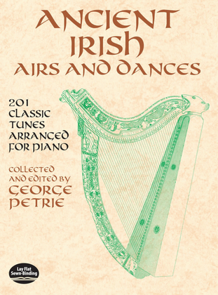 Book cover for Ancient Irish Airs And Dances 21 Tunes Piano