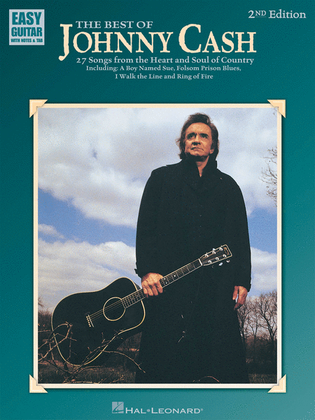Book cover for The Best of Johnny Cash – 2nd Edition