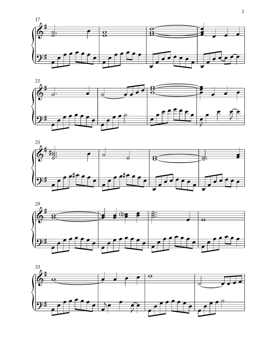 Christmas Peace Songbook (Holiday Solos for Intermediate Piano) Piano Solo scores gallery preview page 6
