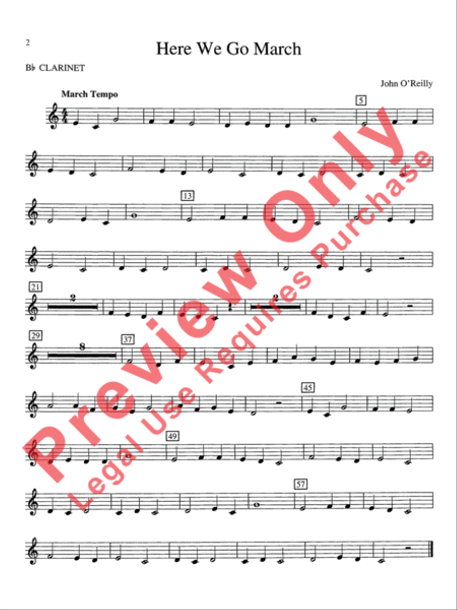 Yamaha Performance Folio Concert Band Methods scores gallery preview page 6