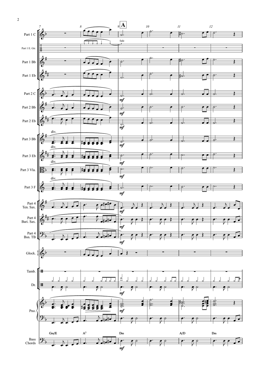Hungarian Dance No: 5 (Flexible Instrumentation) Concert Band scores gallery preview page 5