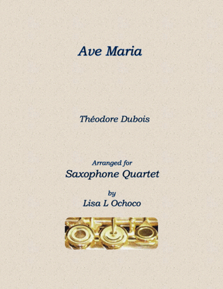 Ave Maria for Saxophone Quartet