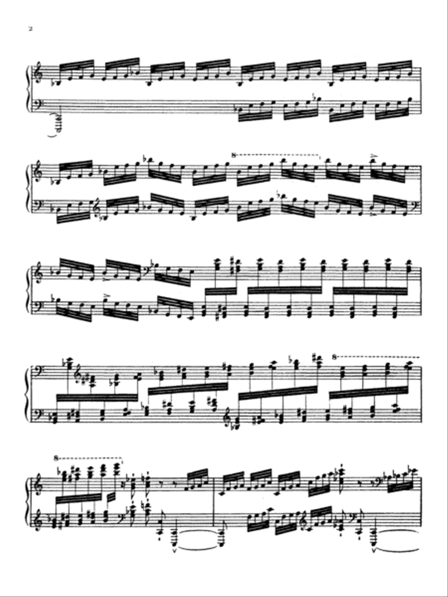 Saint-Saëns: Six Etudes, Op. 52 Piano Method scores gallery preview page 2