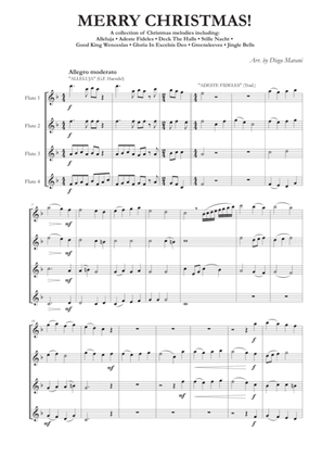 "Merry Christmas!" for Flute Quartet