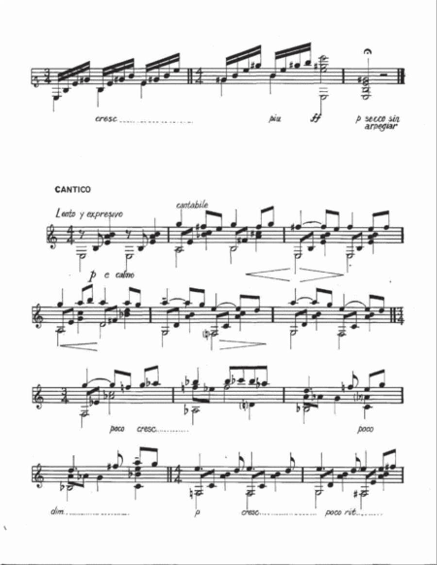 Suite Popular Venezolana Classical Guitar scores gallery preview page 5