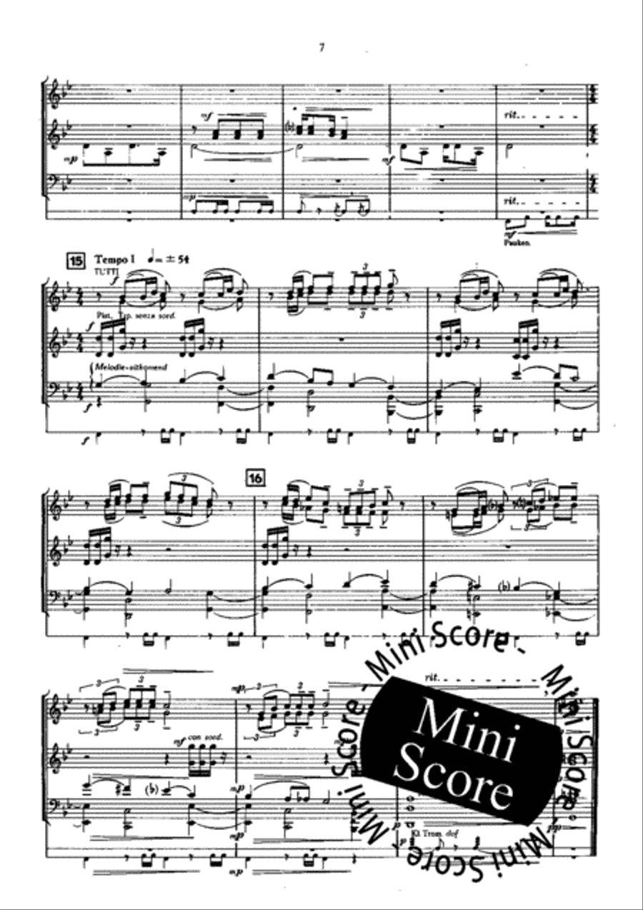 Persiflages Concert Band scores gallery preview page 9