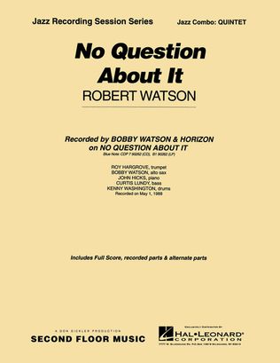 Book cover for No Question About It