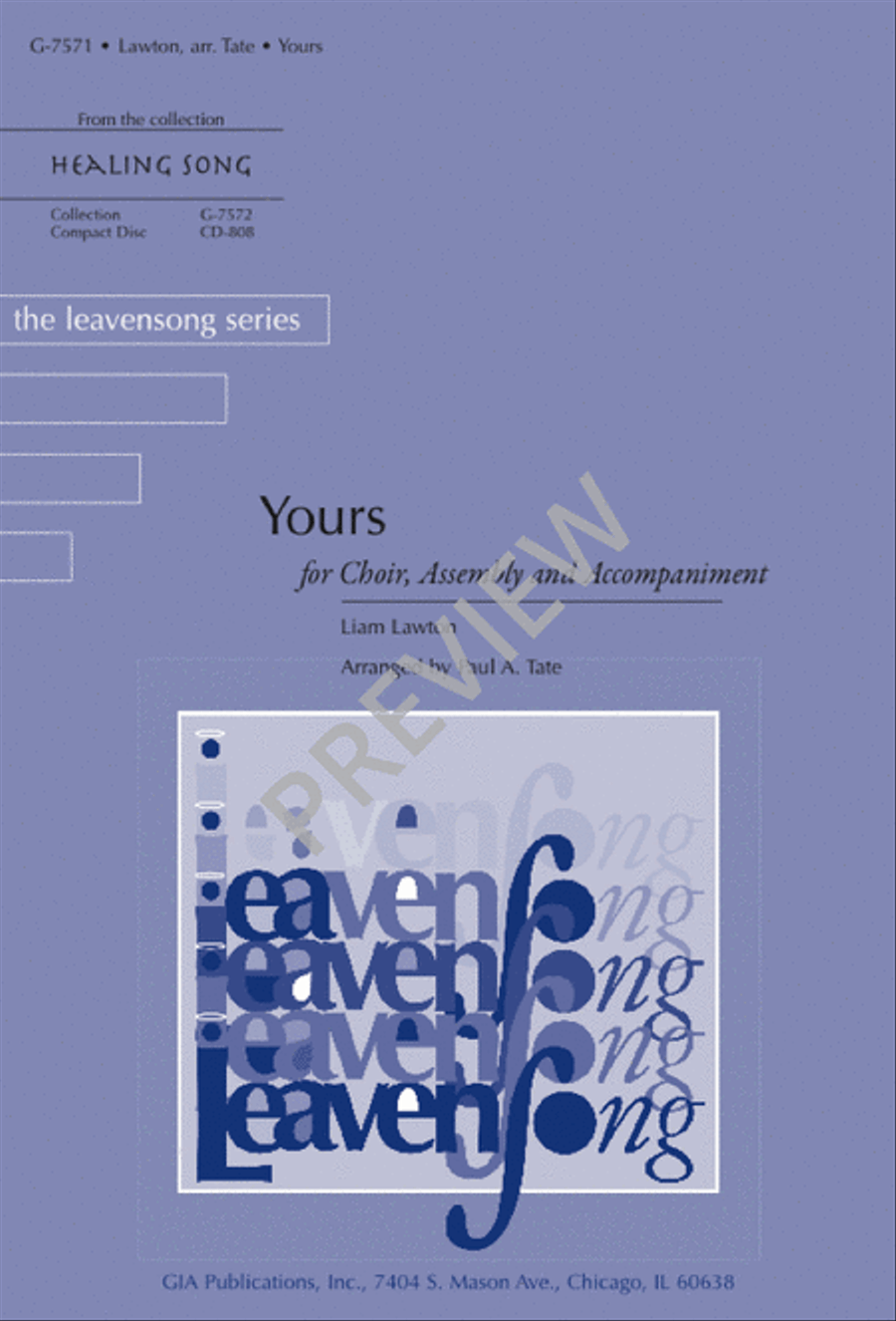 Yours 3-Part scores gallery preview page 1