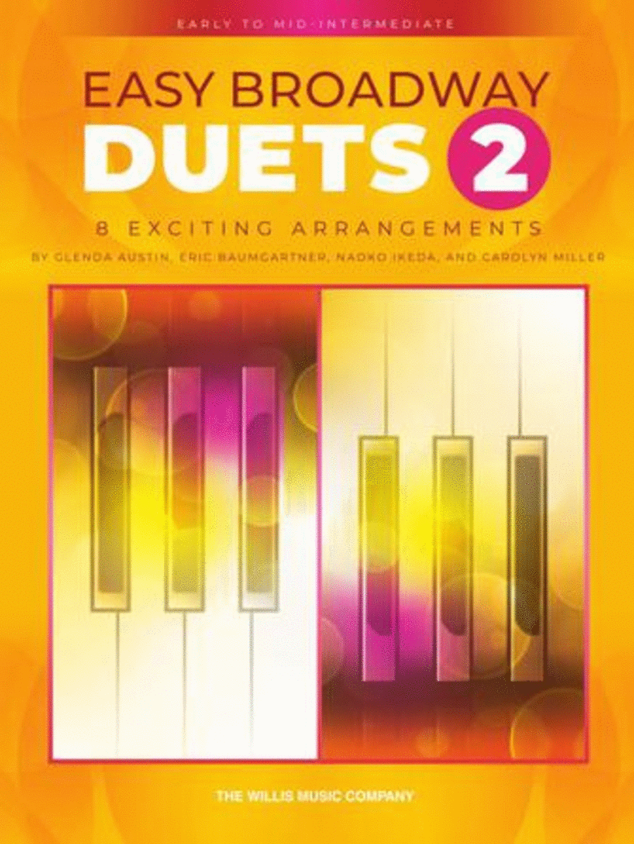Easy Broadway Duets 2 Piano scores gallery preview page 1