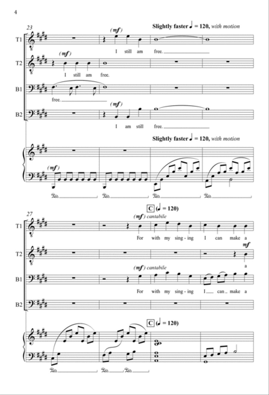 Refuge TTBB scores gallery preview page 4