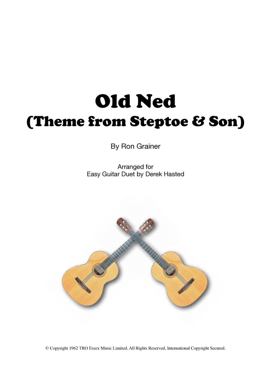 Old Ned (theme From Steptoe And Son) Guitar Ensemble scores gallery preview page 1