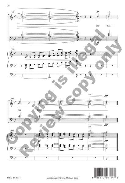 He Is Risen (Choral Score) image number null