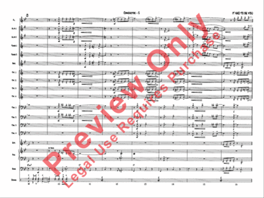 It Had to Be You Jazz Ensemble scores gallery preview page 5