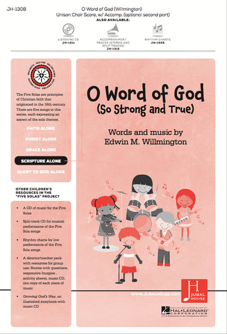 O Word of God (So Strong and True) Unison Choir scores gallery preview page 1