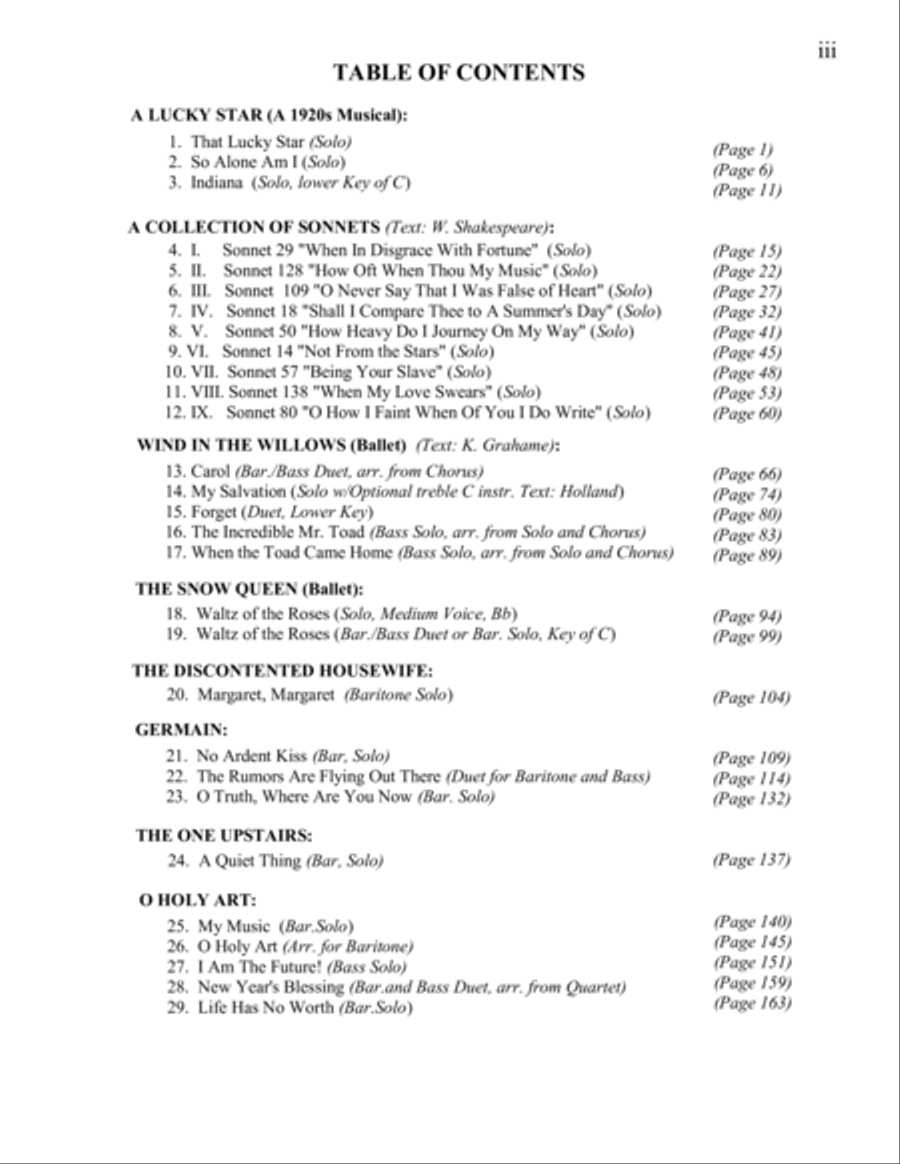 Anthology for Operatic Baritone and Bass Voice Guitar scores gallery preview page 4
