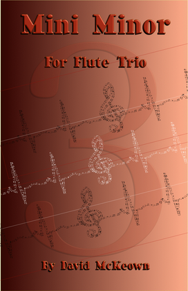 Book cover for Mini Minor, Jazz Piece for Flute Trio