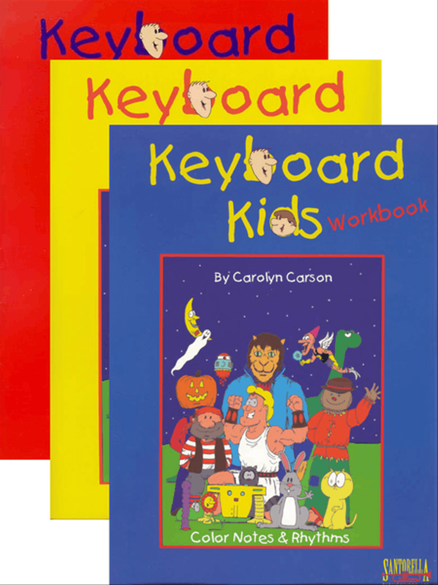 Keyboard Kids * Complete Piano Method Piano Method scores gallery preview page 1