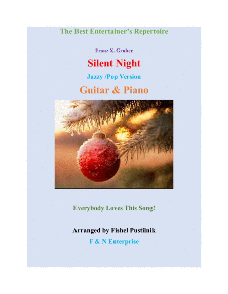 "Silent Night" for Guitar and Piano image number null