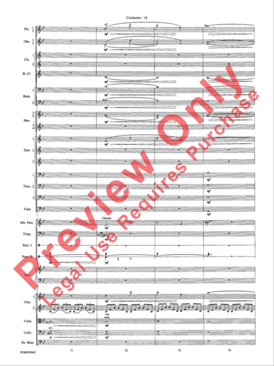 Band of Brothers Full Orchestra scores gallery preview page 17