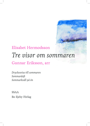 Book cover for Tre visor om sommaren