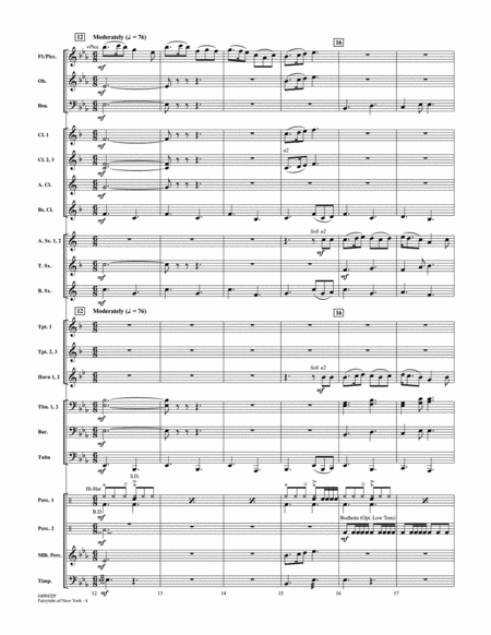 Fairytale of New York - Conductor Score (Full Score)