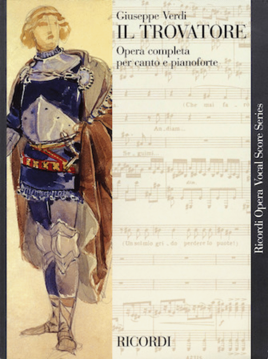 Il Trovatore Voice scores gallery preview page 1