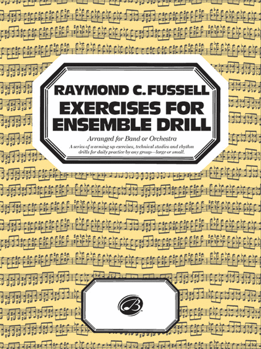 Exercises for Ensemble Drill Concert Band scores gallery preview page 1