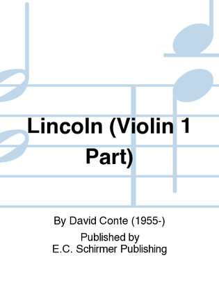 Lincoln (Violin 1 Part)