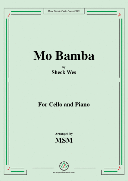 Mo Bamba,for Cello and Piano