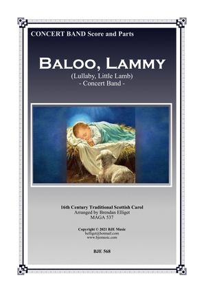 Baloo Lammy (Lullaby, Little Lamb) - Concert Band Score and Parts PDF